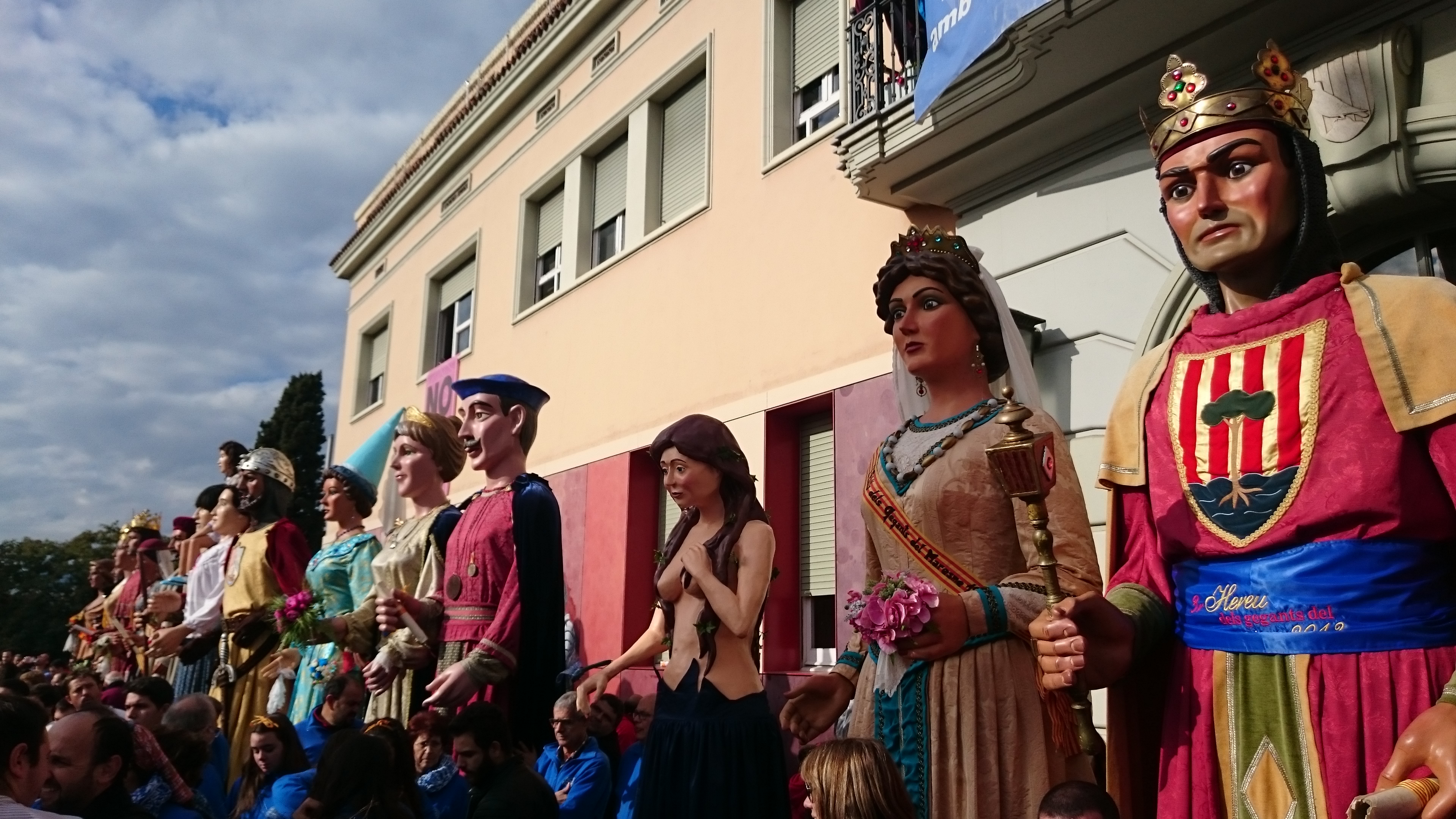 Els Gegants de Pineda protagonistes de ‘Històries de Llevant’